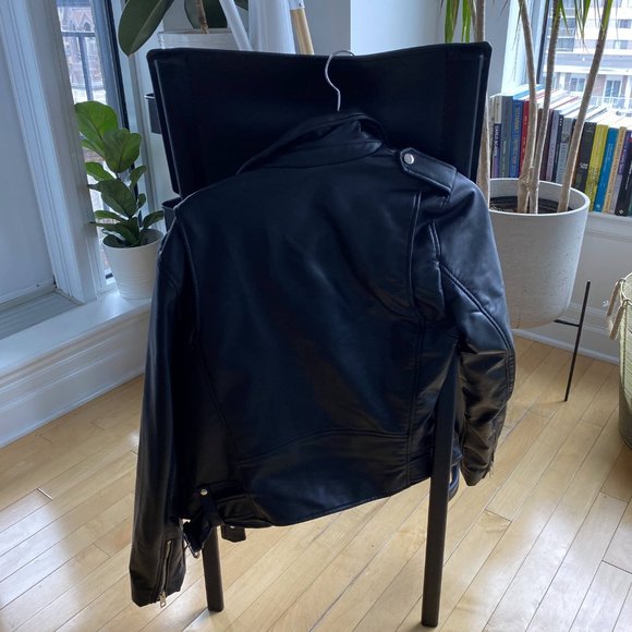 ZARA Leather Jacket - Picture 2 of 4
